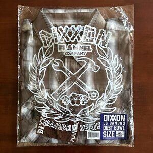 DIXXON Flannel Company DUST BOWL Long Sleeve Bamboo Series Men’s XLT Shirt